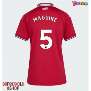 Manchester United Harry Maguire #5 Hjemmebanetrøje Dame 2026-27 Kort ærmer